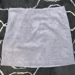 Lulu Xs grey mini skirt